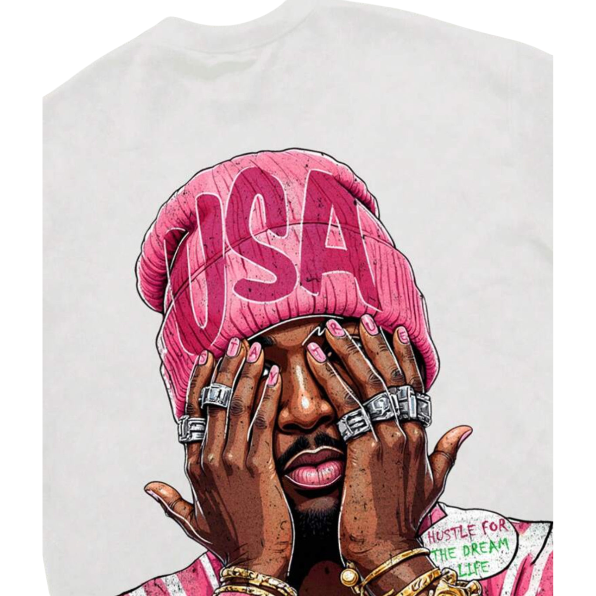 USA Hustle For The Dream Life Shirt