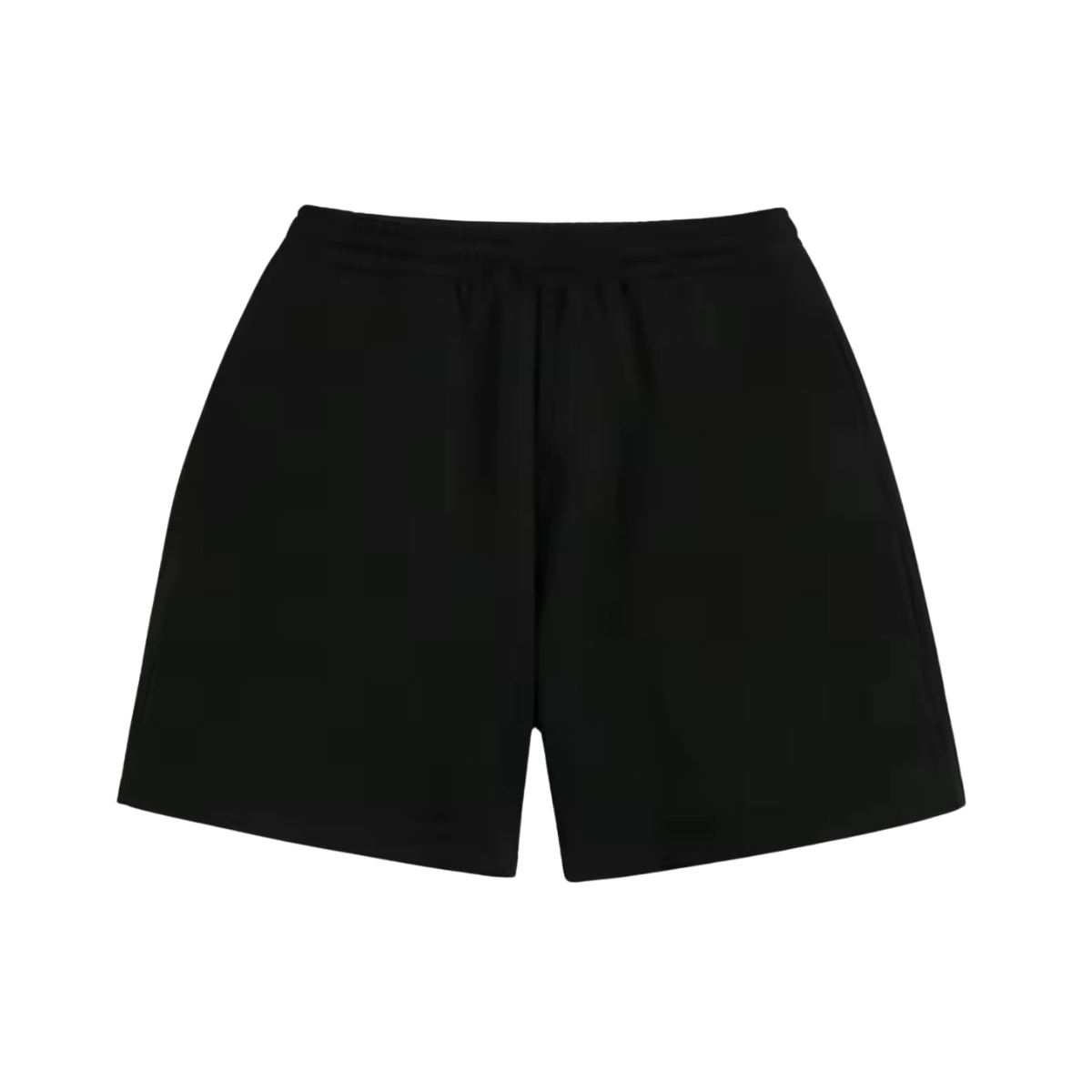 Black Graphic Shorts