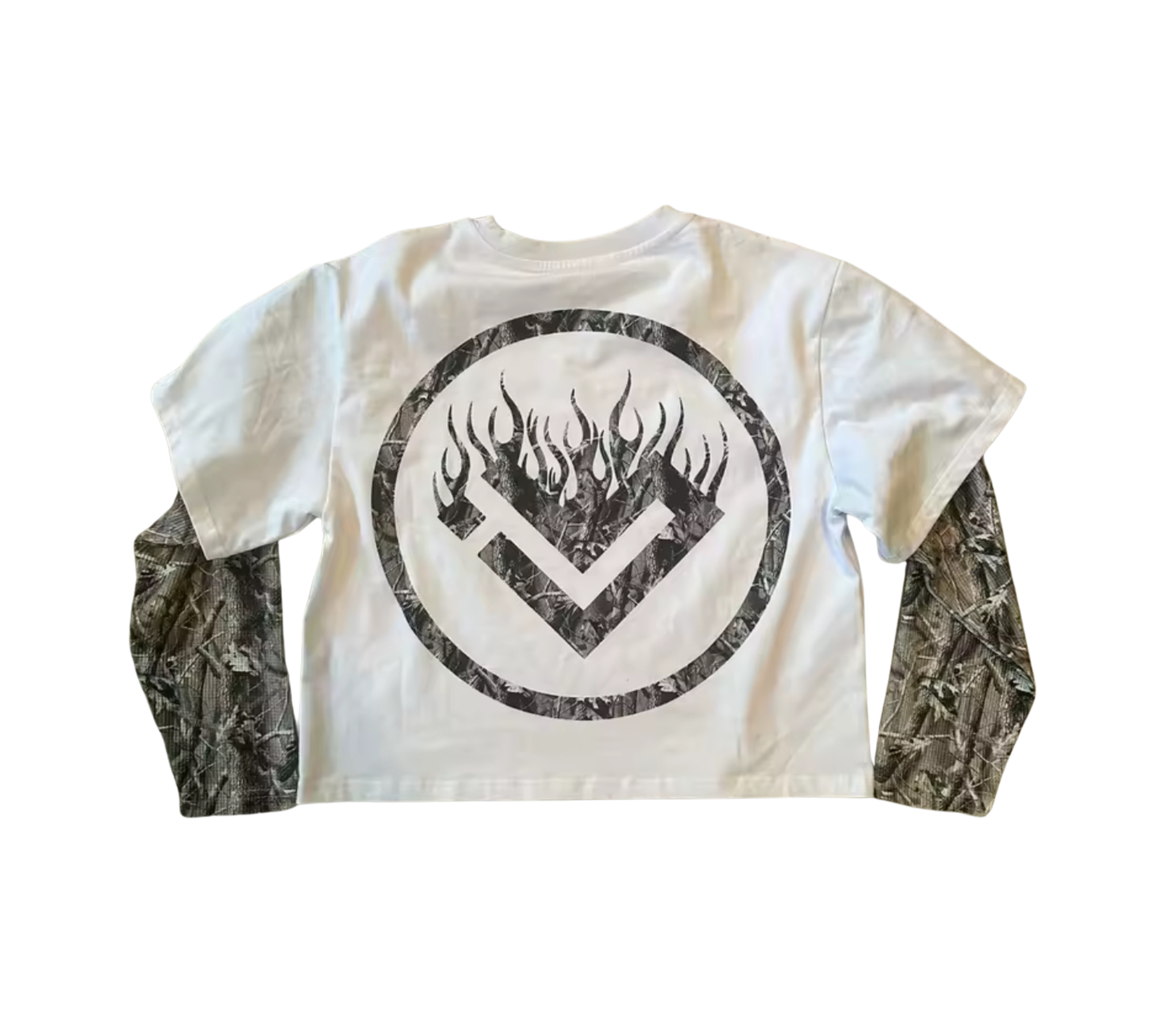 Double Layer Arabic Camo Shirt