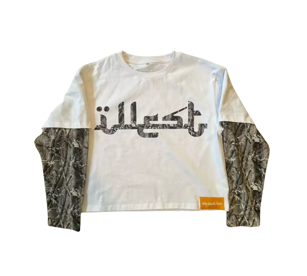 Double Layer Arabic Camo Shirt